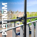 Platinum Balkonklem 7792, Horizontal round railing, Ø38mm