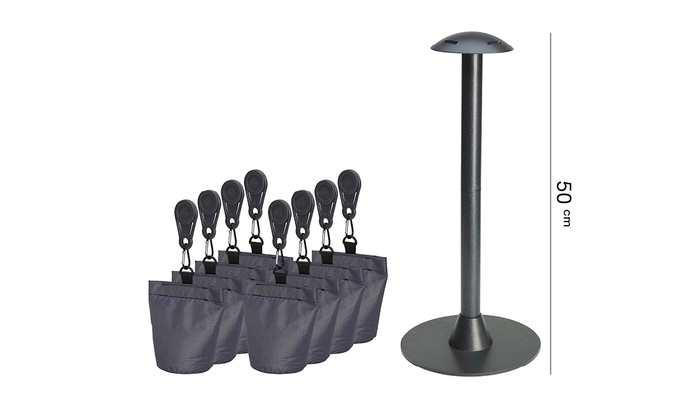 AeroCover Cover support pole set