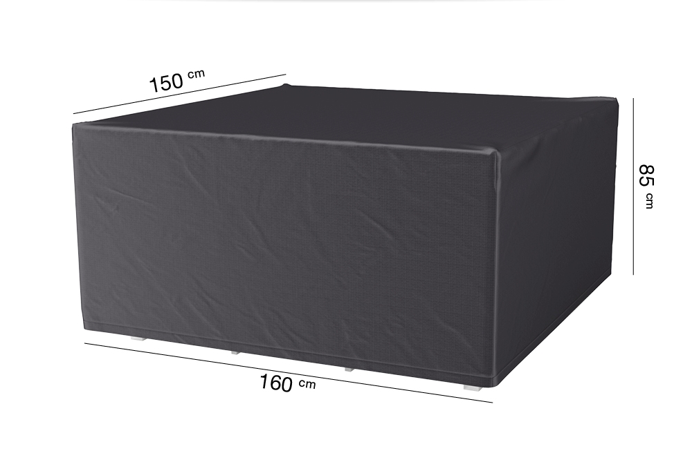 AeroCover Diningset 160x150xH85 , Anthracite