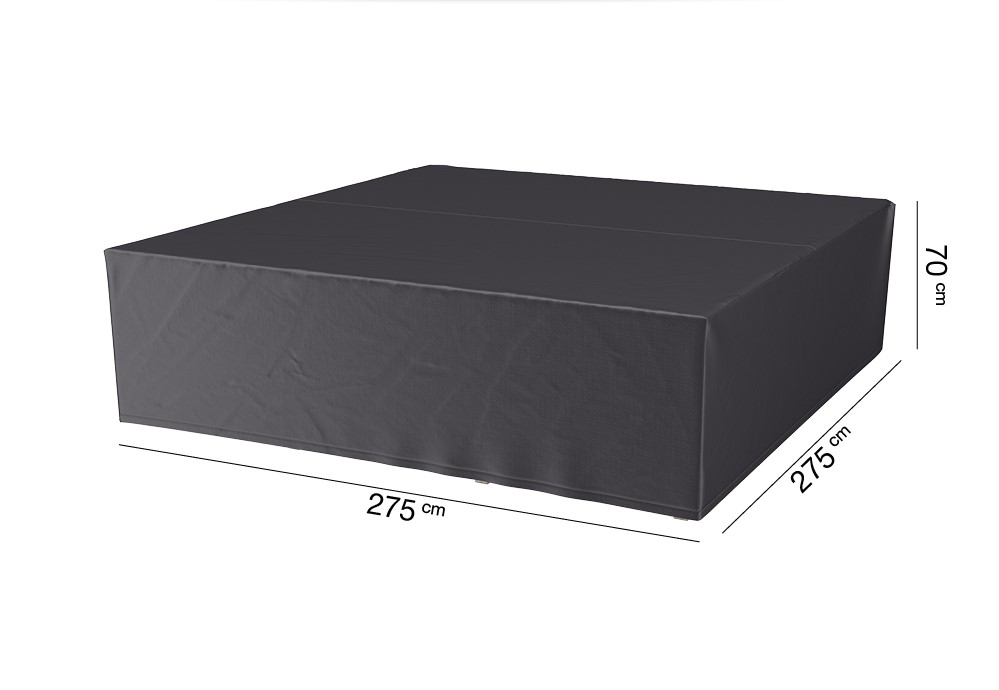 AeroCover loungeset 275x275xH70 , vierkant Anthracite