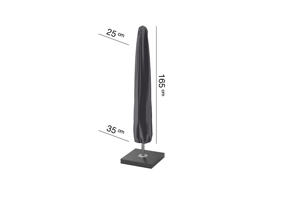 AeroCover, Parasol cover H165x25/35, Anthracite