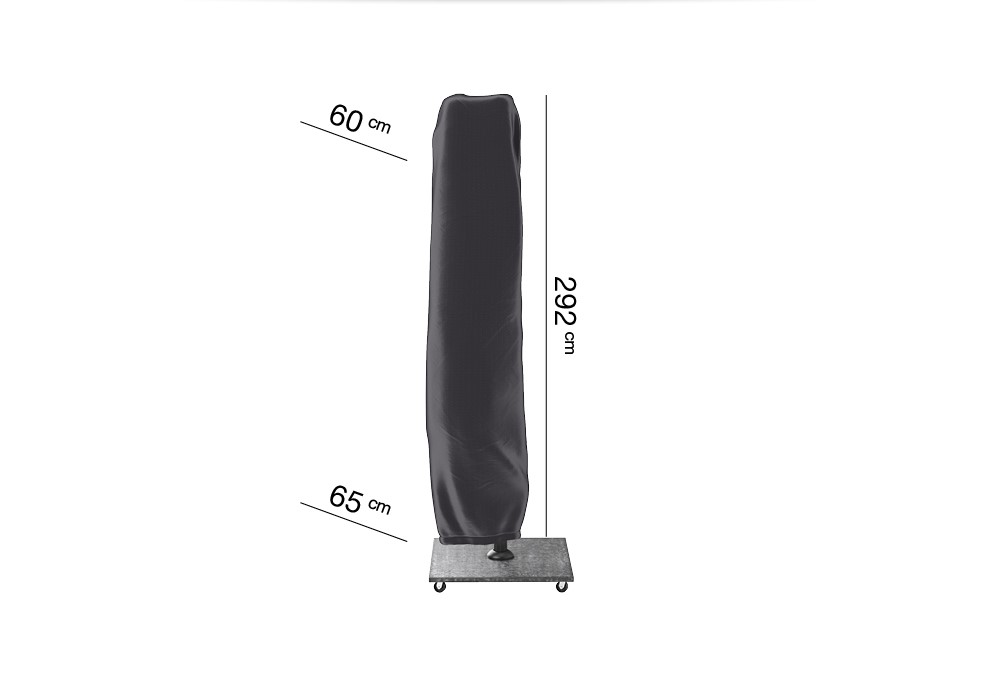 AeroCover, Free-arm parasol cover H292x60/65, Anthracite