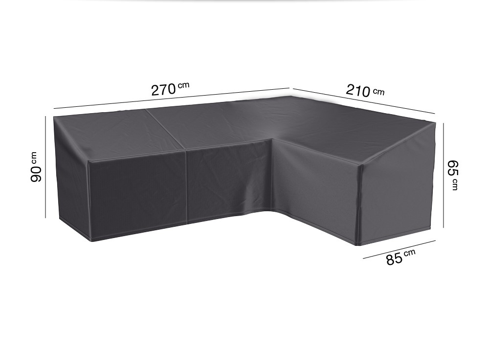 AeroCover loungeset 270x210x 85xH65/90 HB , cover L Right Anthracite
