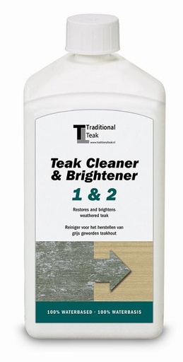 [TT TT001] Teak cleaner and Brigthener 1&2 1 liter