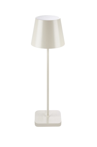 [SP GLI-160-317] Glimm alu beige oplaadbare tafellamp mini