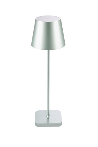 [SP GLI-160-311] Glimm alu green oplaadbare tafellamp mini