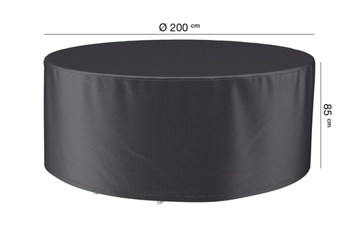 [AC 7912] AeroCover Diningset Ø 200xH85 , Anthracite