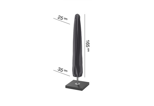 [AC 7982] AeroCover, Parasol cover H165x25/35, Anthracite