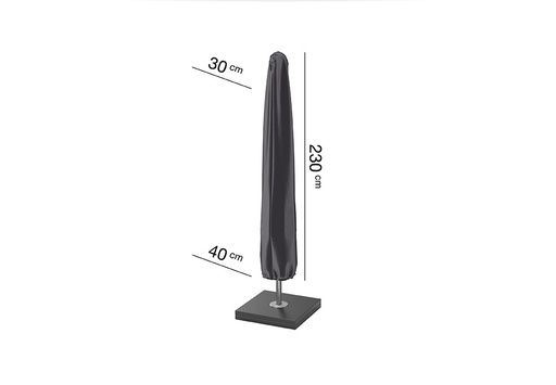 [AC 7980] AeroCover, Parasol cover H230x30/40, Anthracite