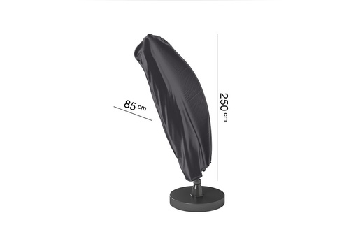 [AC 7972] AeroCover, Free-arm parasol cover H250x85, Anthracite