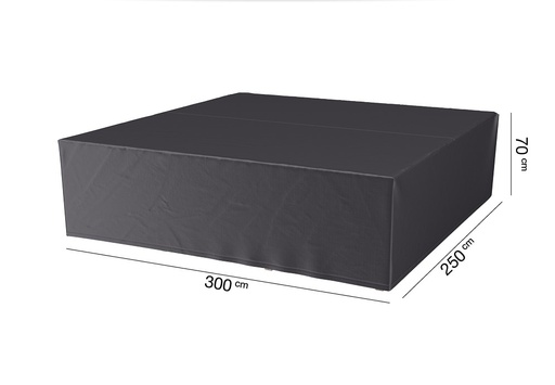 [AC 7939] AeroCover loungeset 300x250xH70 , vierkant Anthracite