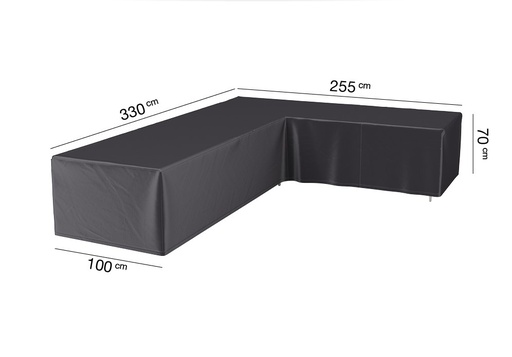[AC 7947] AeroCover loungeset 330x255x100xH70 , cover R Anthracite