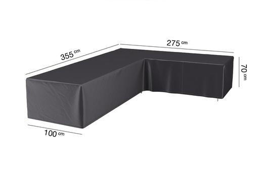 [AC 7949] AeroCover loungeset 355x275x100xH70 , cover R Anthracite