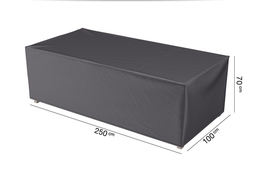 [AC 7963] AeroCover loungebench  250x100xH70, Anthracite