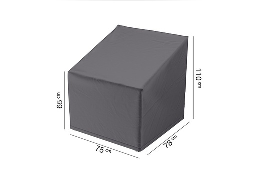 [AC 7966] AeroCover Lounge chair HB XL cover 75x78x65/110, Anthracite